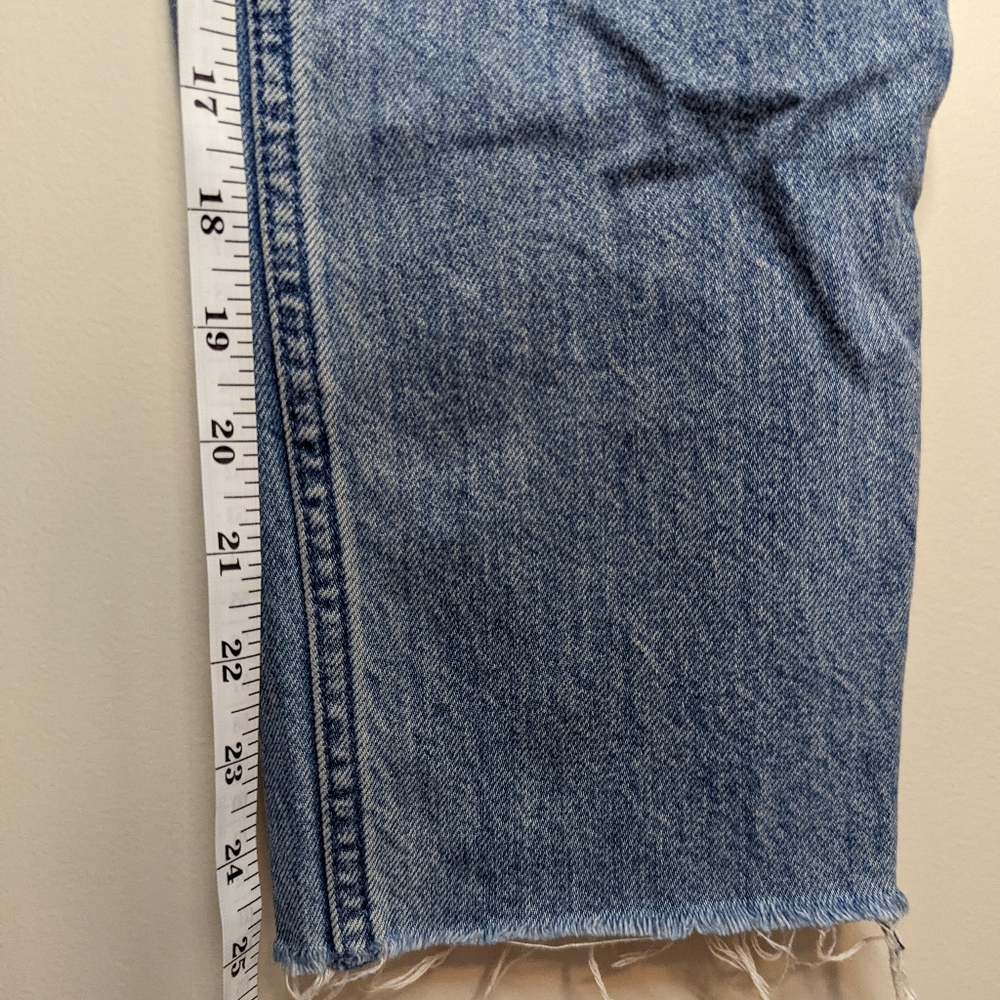 Abercrombie & Fitch Light Blue High Rise Jeans - Picture 7 of 9